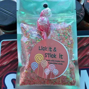 LICK IT AND STICK IT