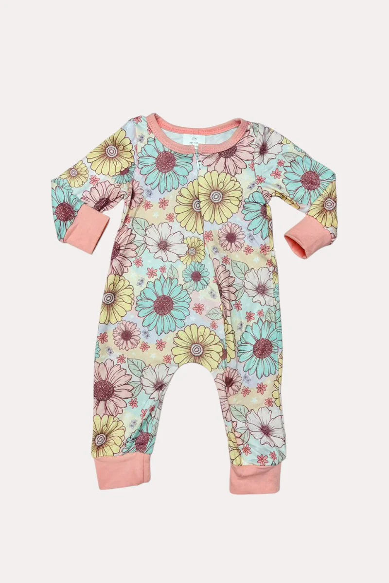 Floral Baby Romper