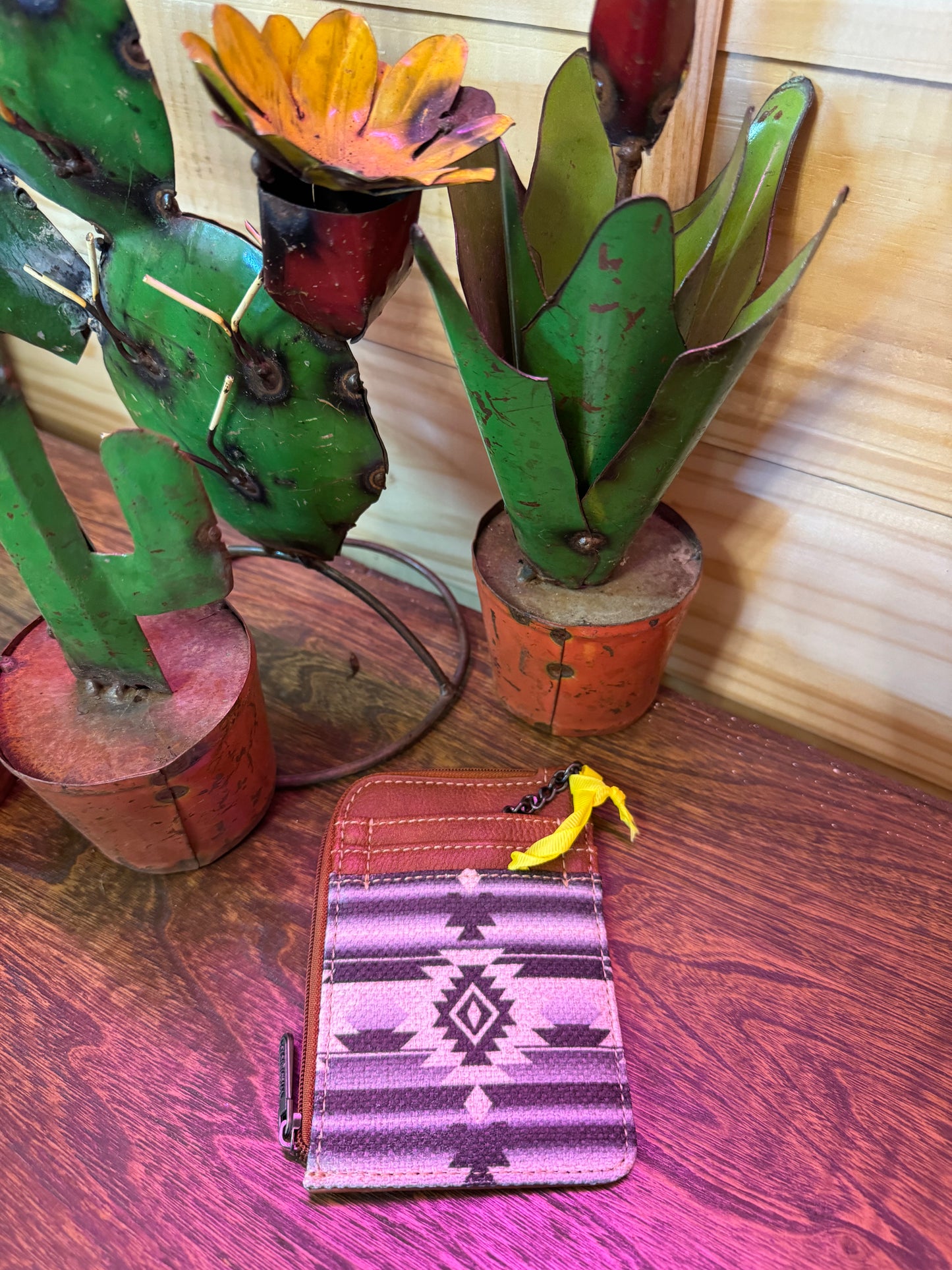 Wrangler Southwest Designed Canvas Wallet