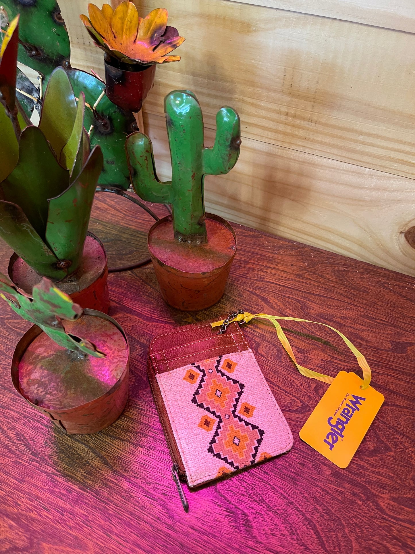 Wrangler Southwest Designed Canvas Wallet