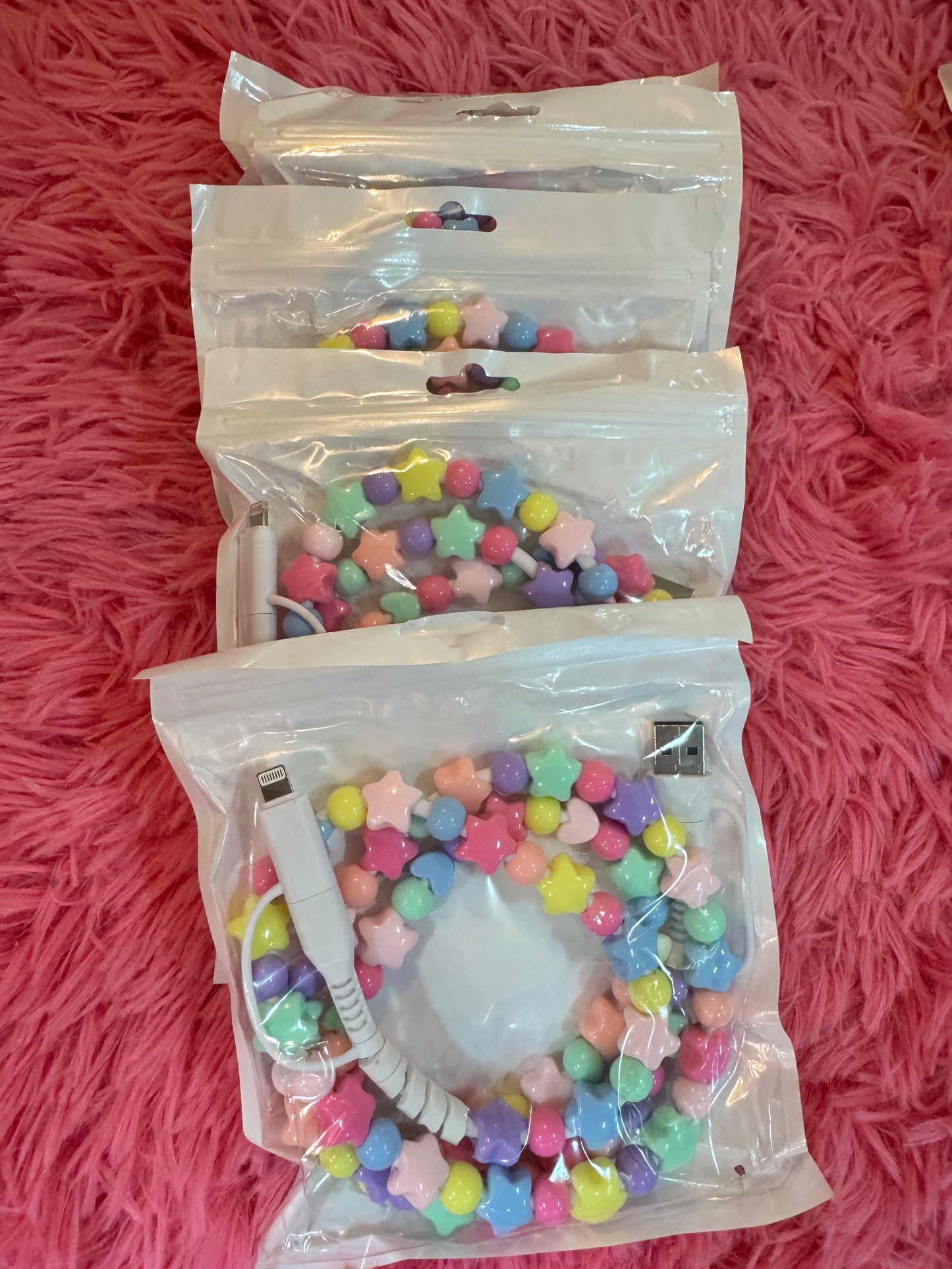 Beaded Phone Chargers