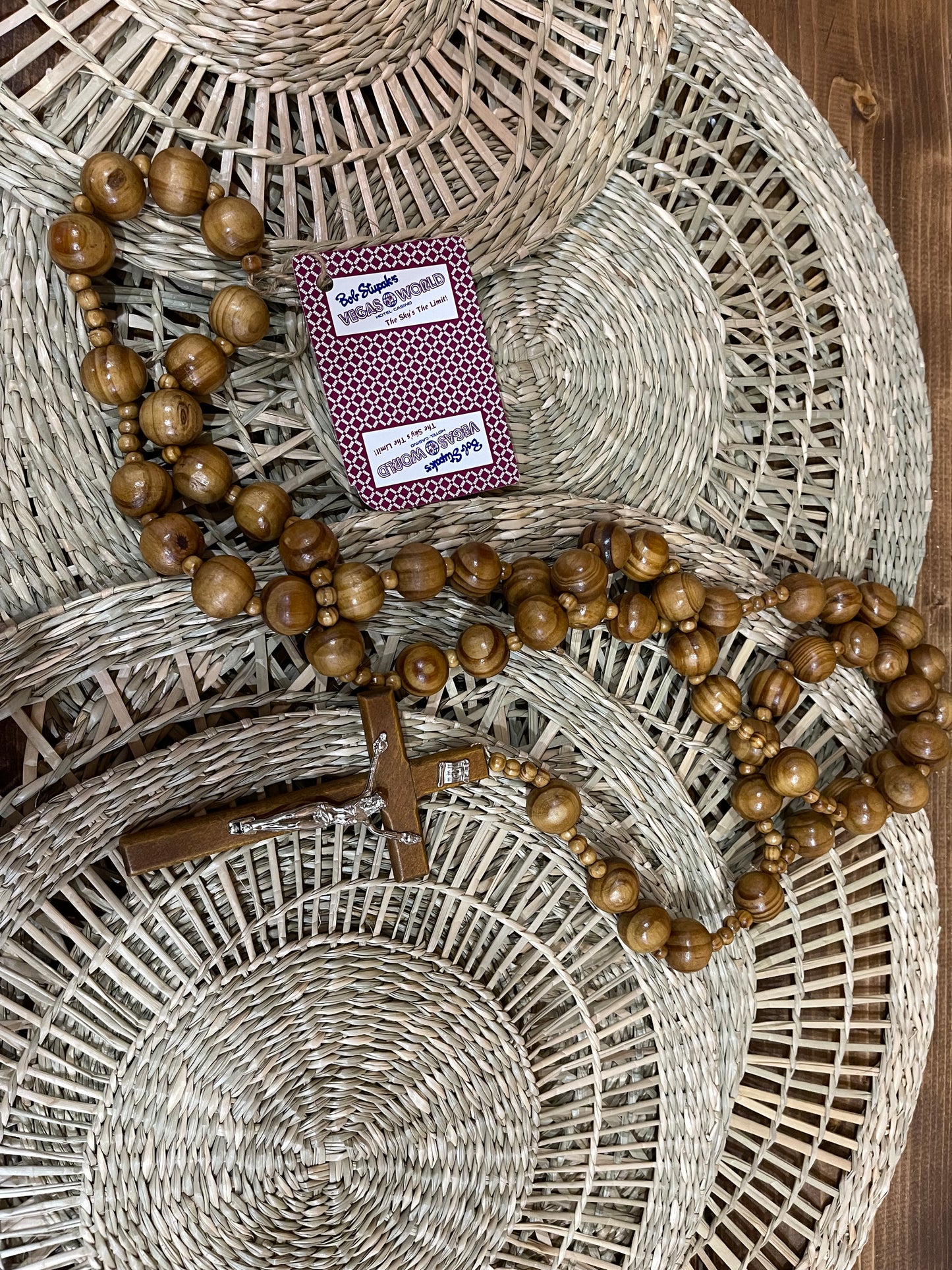 Large Wooden Rosary