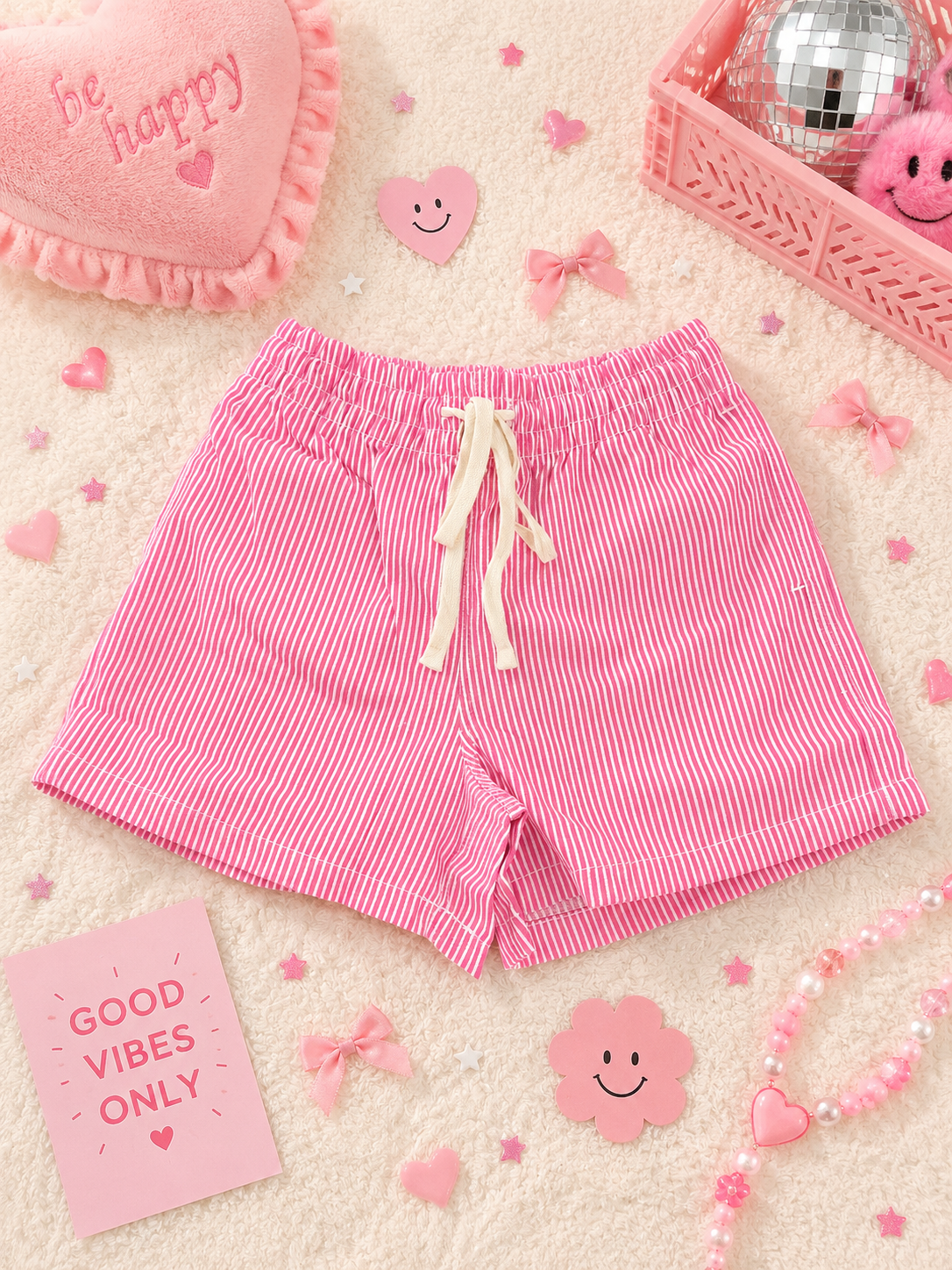 Drawstring shorts