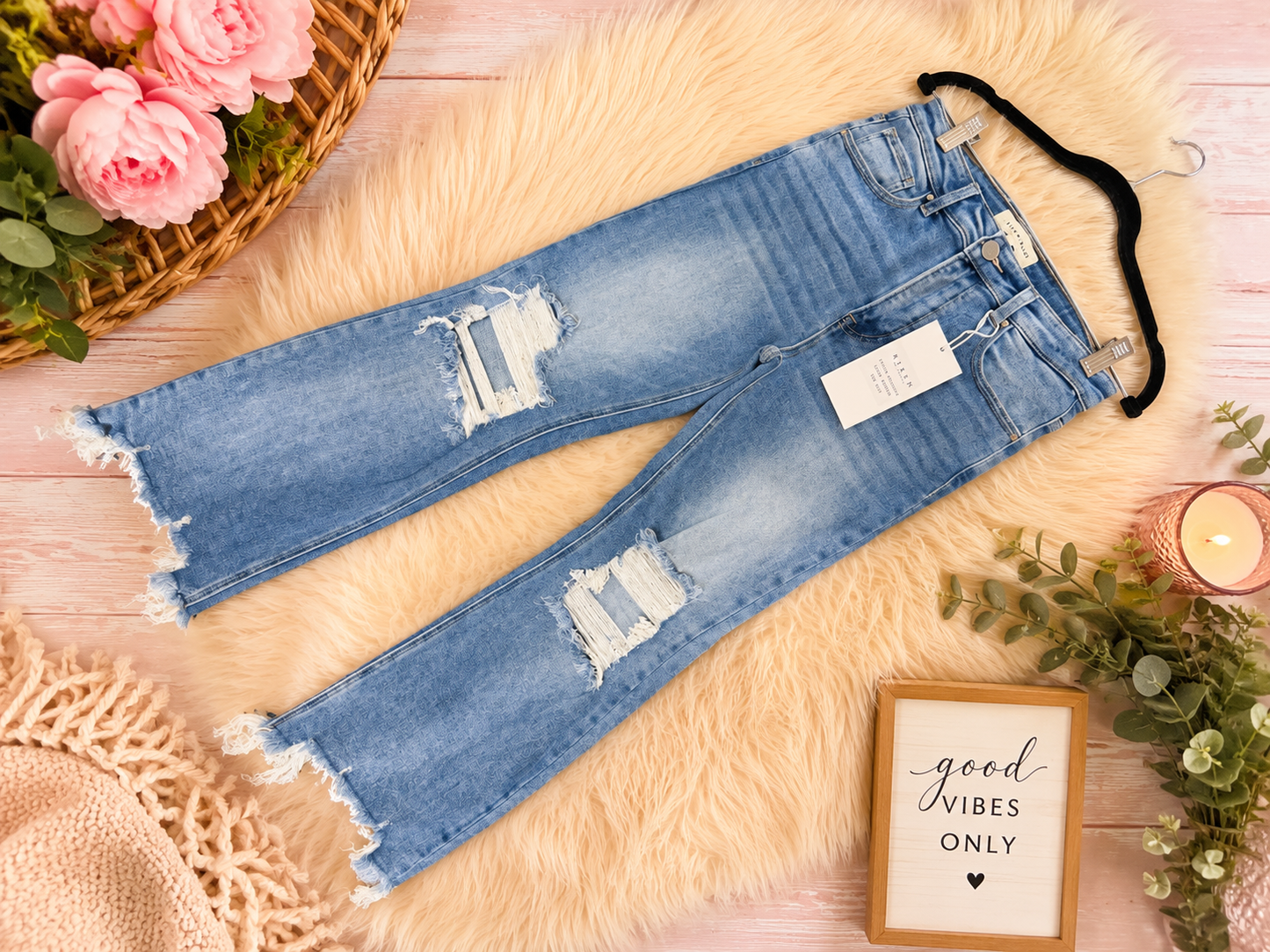 Risen med jeans