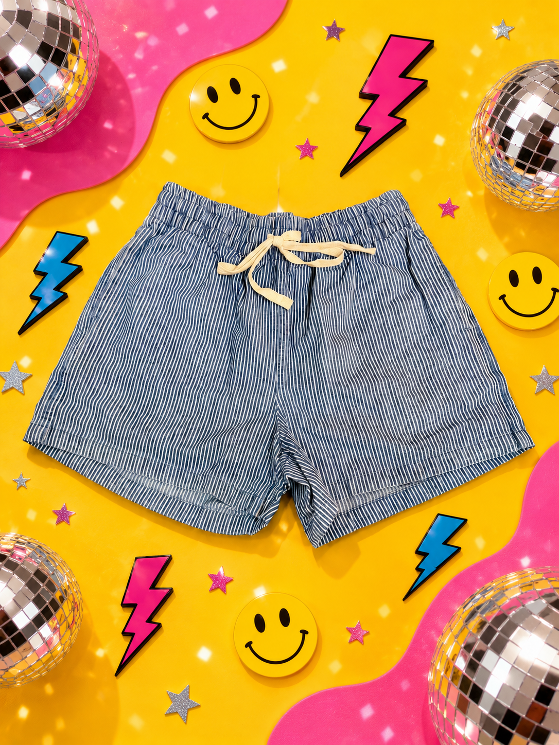 Drawstring shorts