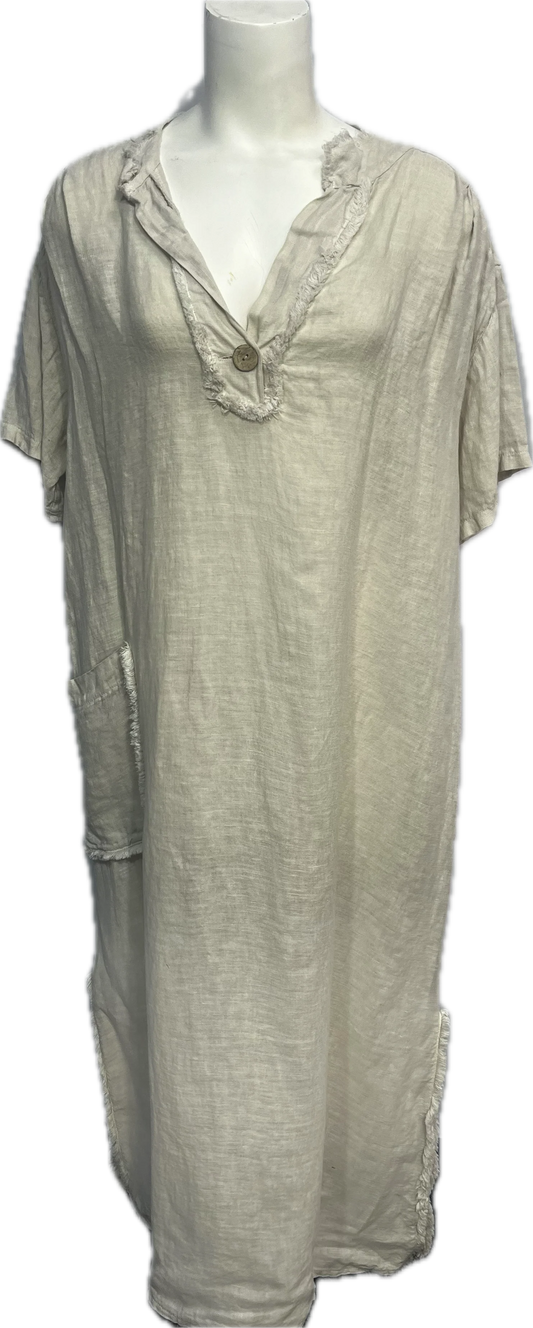 Long Linen Dress