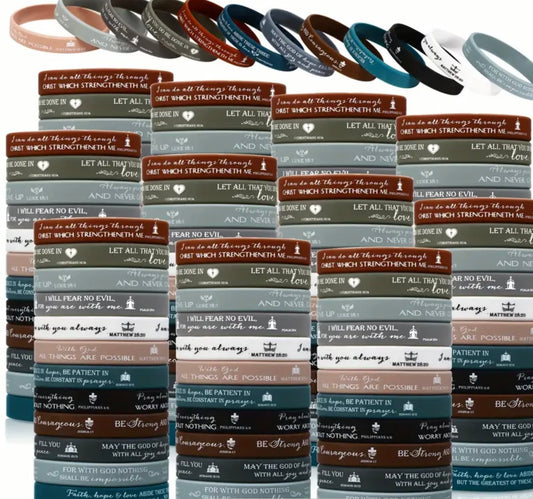 Religious Silicone Bracelets