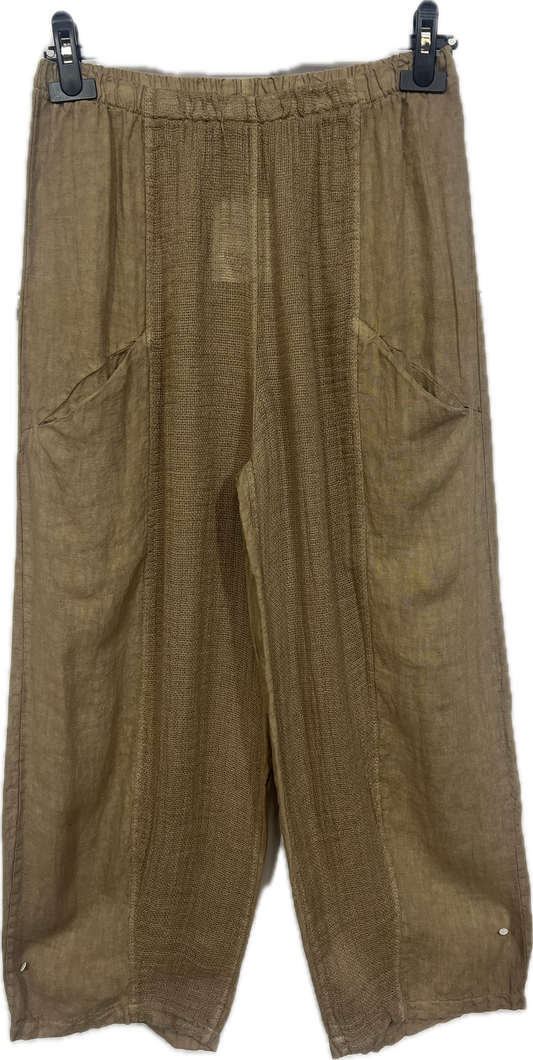 Gaucho Linen Pants