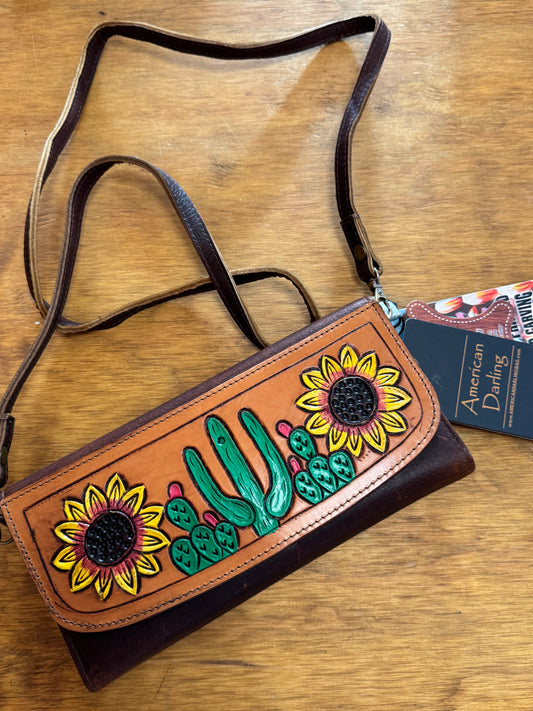 American Darling Genuine Leather Wallet Bag