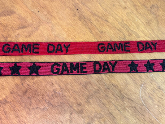 Game Day Beaded Purse Straps