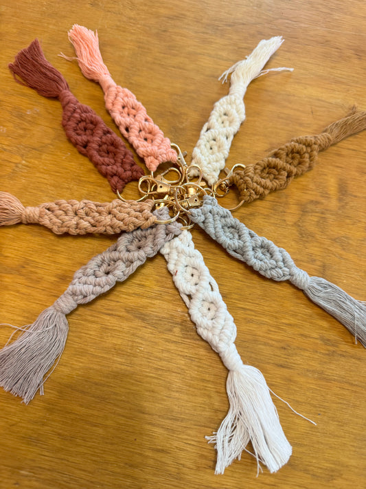 braided key chains