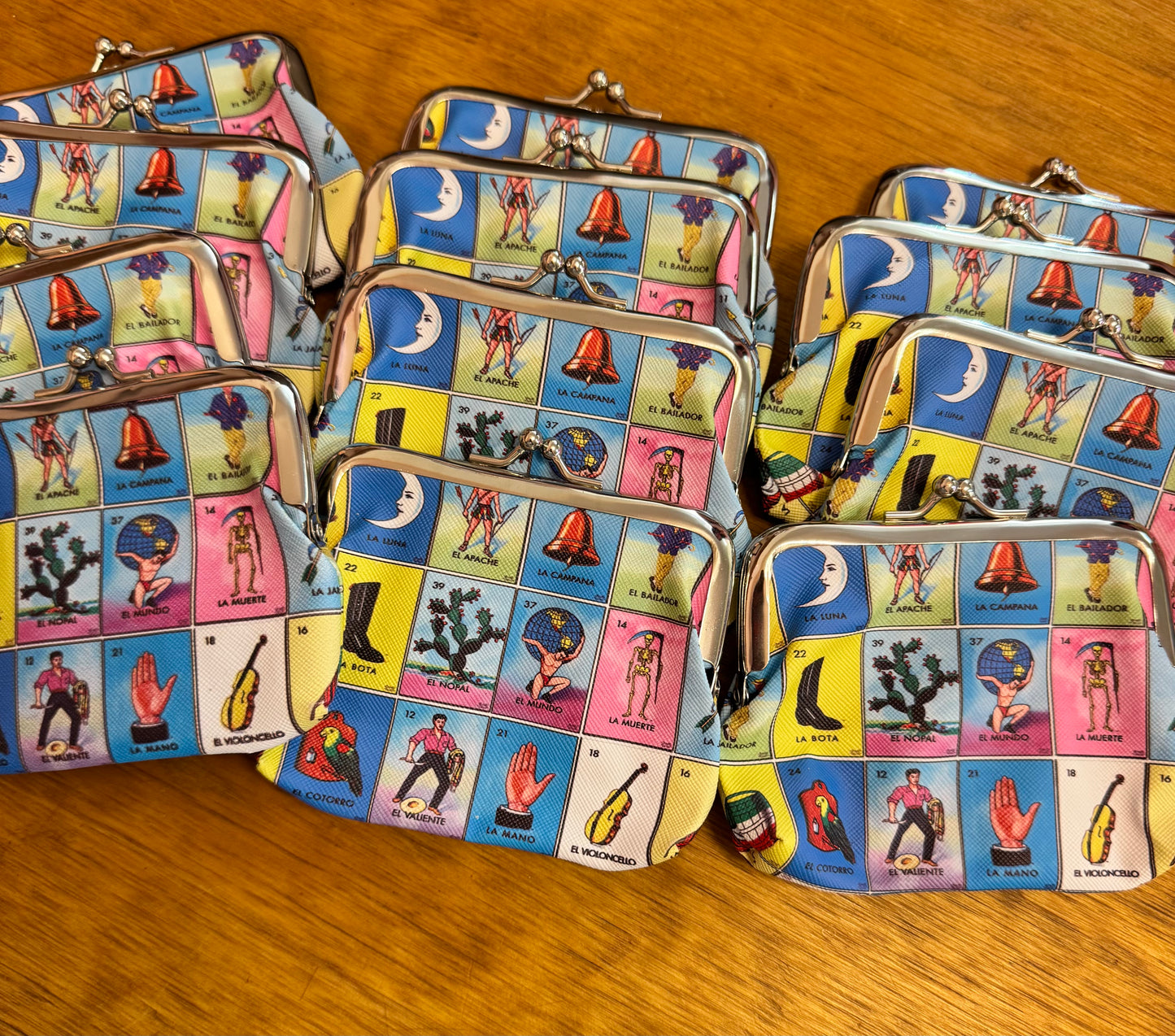 Coin/RosaryLoteria Pouch
