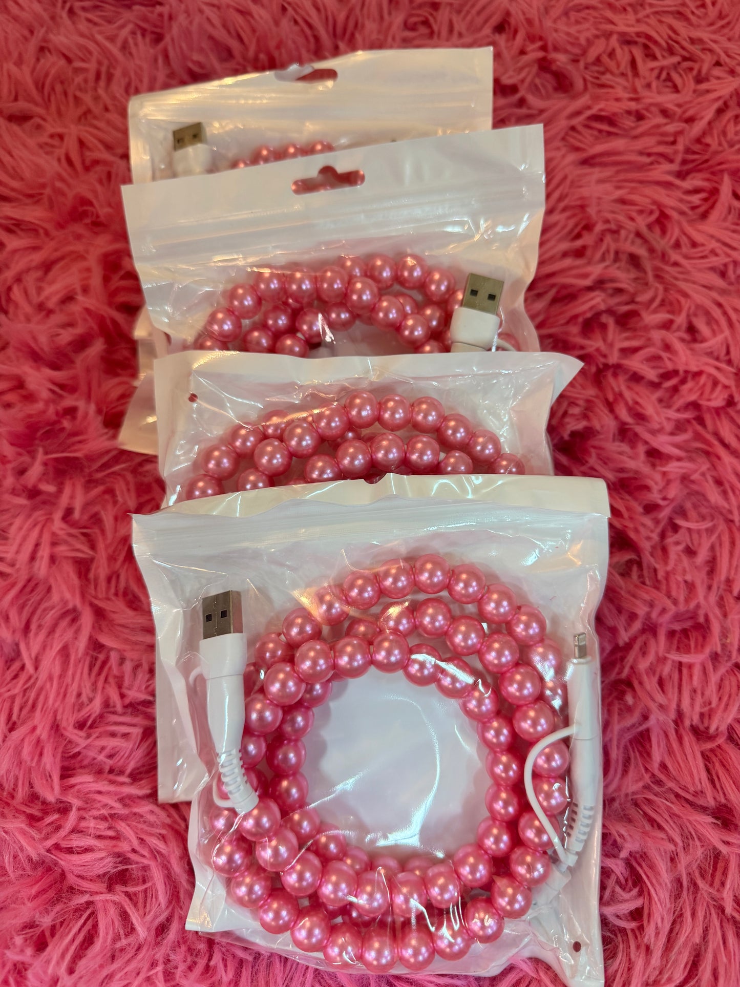 Beaded Phone Chargers
