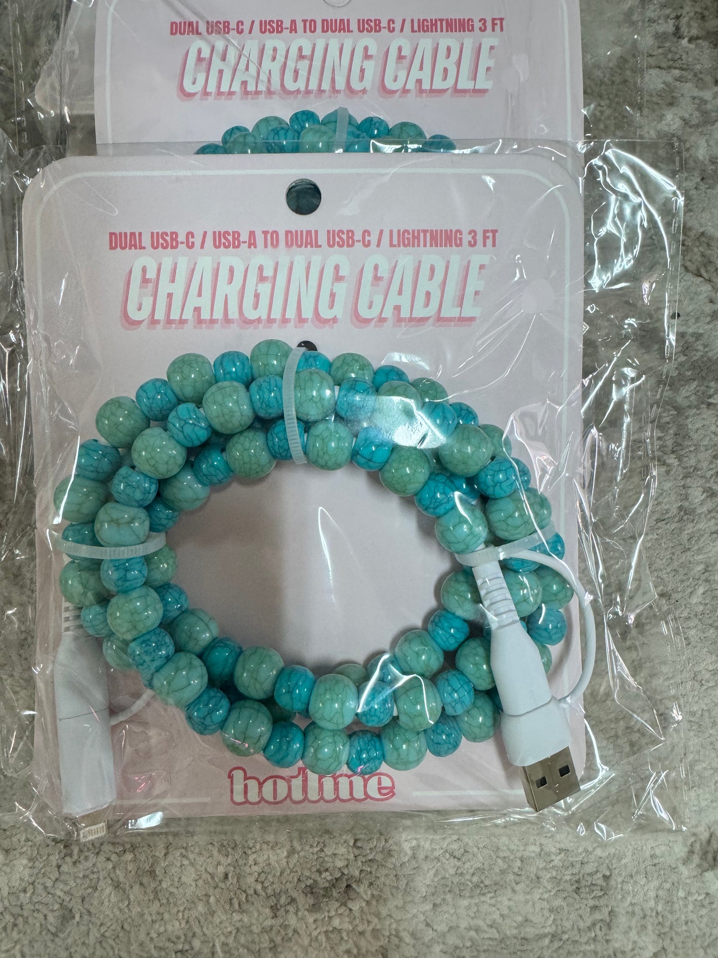Beaded Phone Chargers