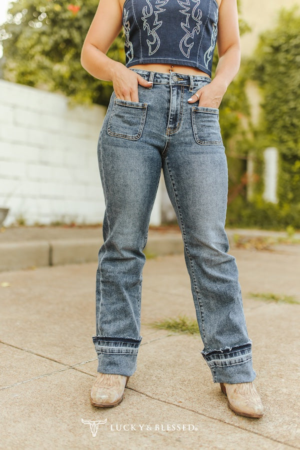 Folded Trouser Jeans
